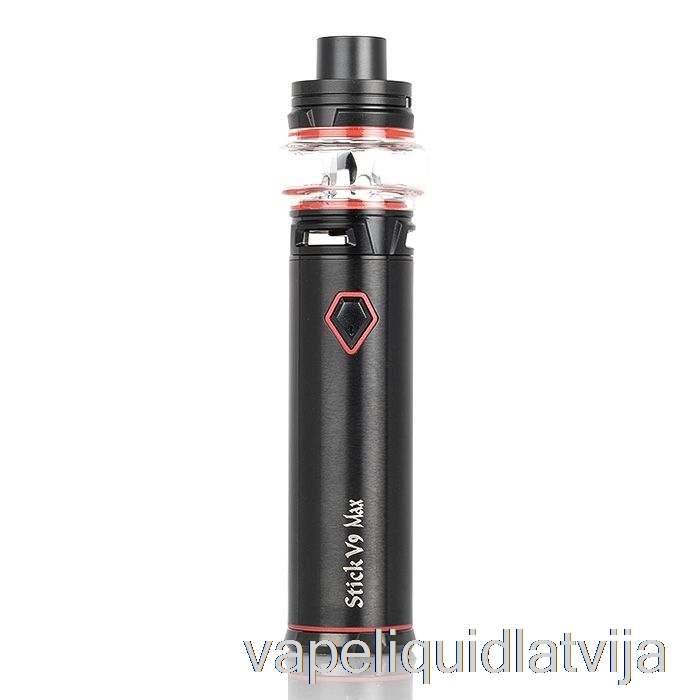 Smok Stick V9 & Stick V9 Max 60w Starta Komplekts V9 Max - Melna Pārklājuma Vape šķidrums